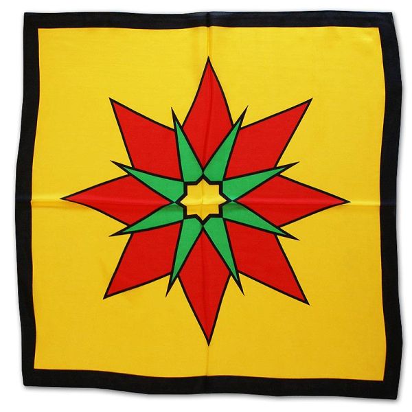 Sitta Star Silk - Giallo - Cm 110 x 110