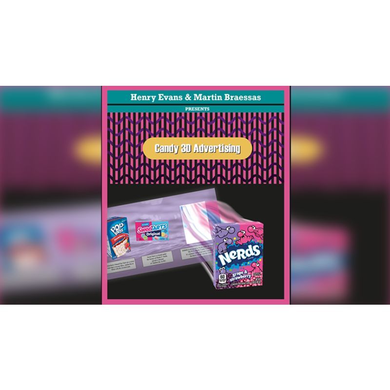 Foto 3D Candy Advertisement (Gimmicks and Online Instructions) by Henry Evans and Mysteries - Trick