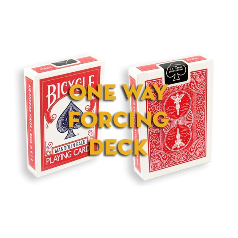 Foto Assorted Mandolin Red One Way Forcing Deck (assorted values)