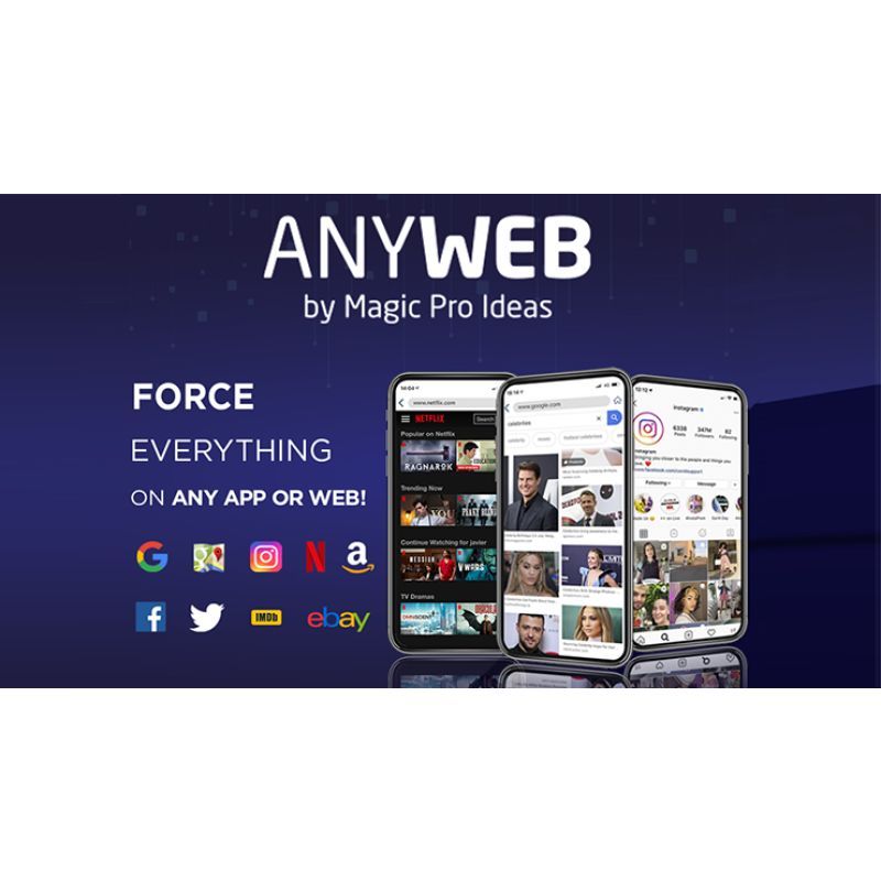 Foto AnyWeb by Magic Pro Ideas - Trick
