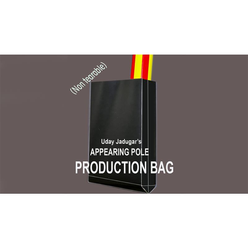 Foto APPEARING POLE BAG BLACK (Gimmicked / No Tear) by Uday Jadugar - Trick