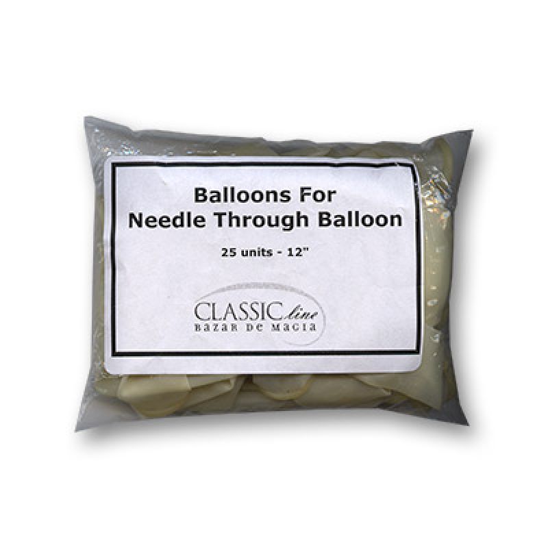 Foto Needle Through Balloon Replacement (25 balloons) by Bazar de Magia