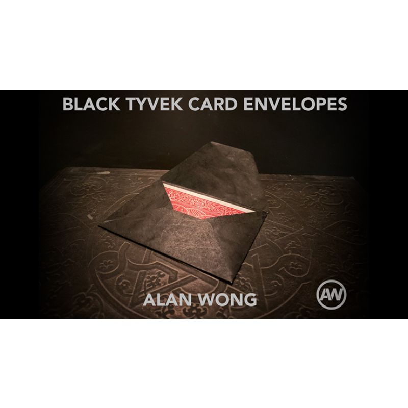 Foto Black Tyvek Card Envelopes (10 pk) by Alan Wong - Trick