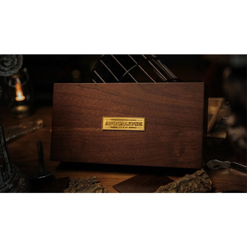 Foto Apocalypse Bicycle Wooden Box Set Playing Cards by TCC