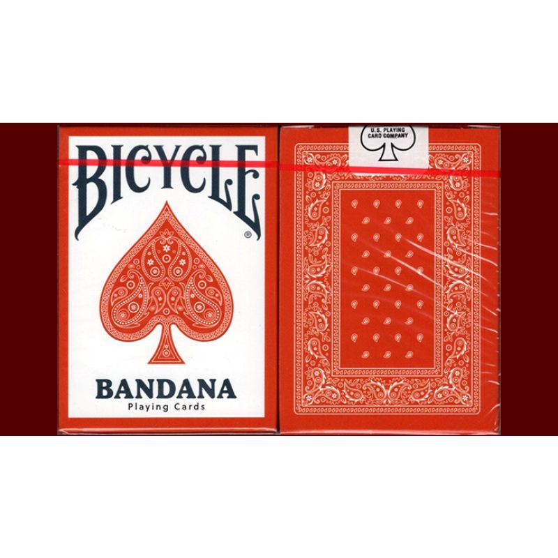 Foto Bicycle Bandana Stripper (Red) Playing Cards (VT)