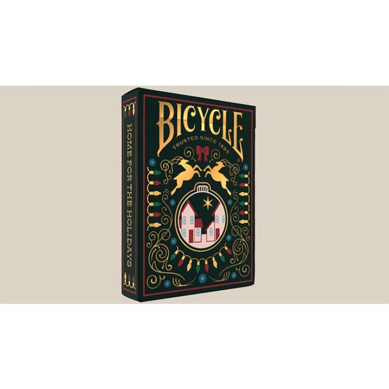 Foto Bicycle Home for the Holidays Playing Cards by US Playing Cards