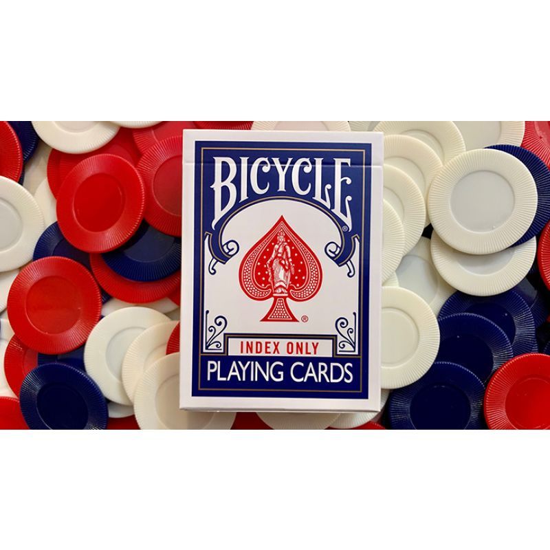Foto Bicycle Index Only Blue Playing Cards (VT)