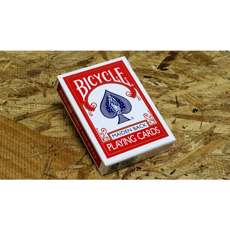 Foto Bicycle Maiden Back (Red) by US Playing Card Co
