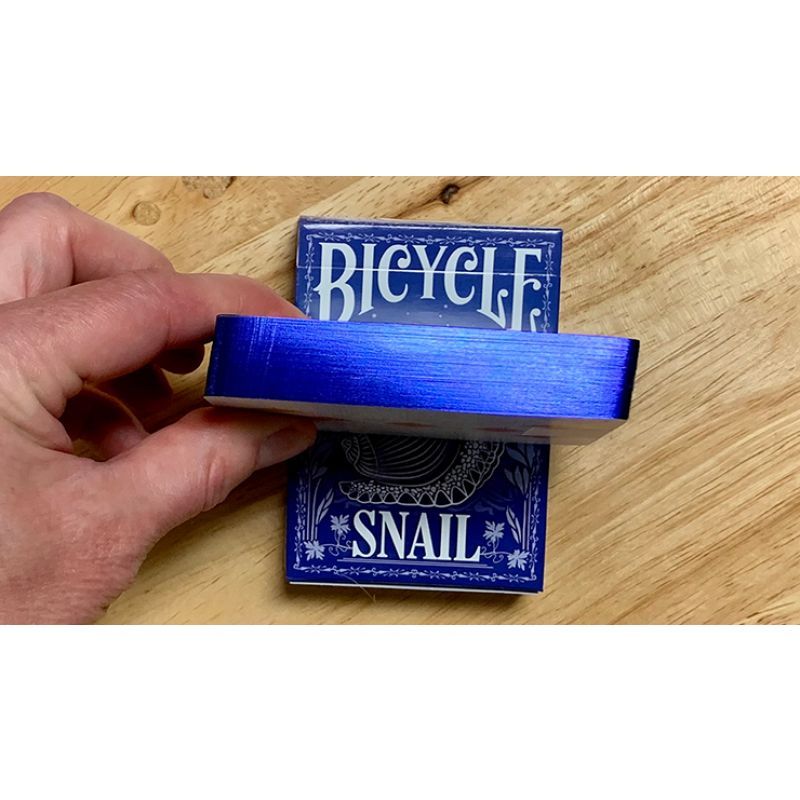 Foto Gilded Bicycle Snail (Blue) Playing Cards (VT)