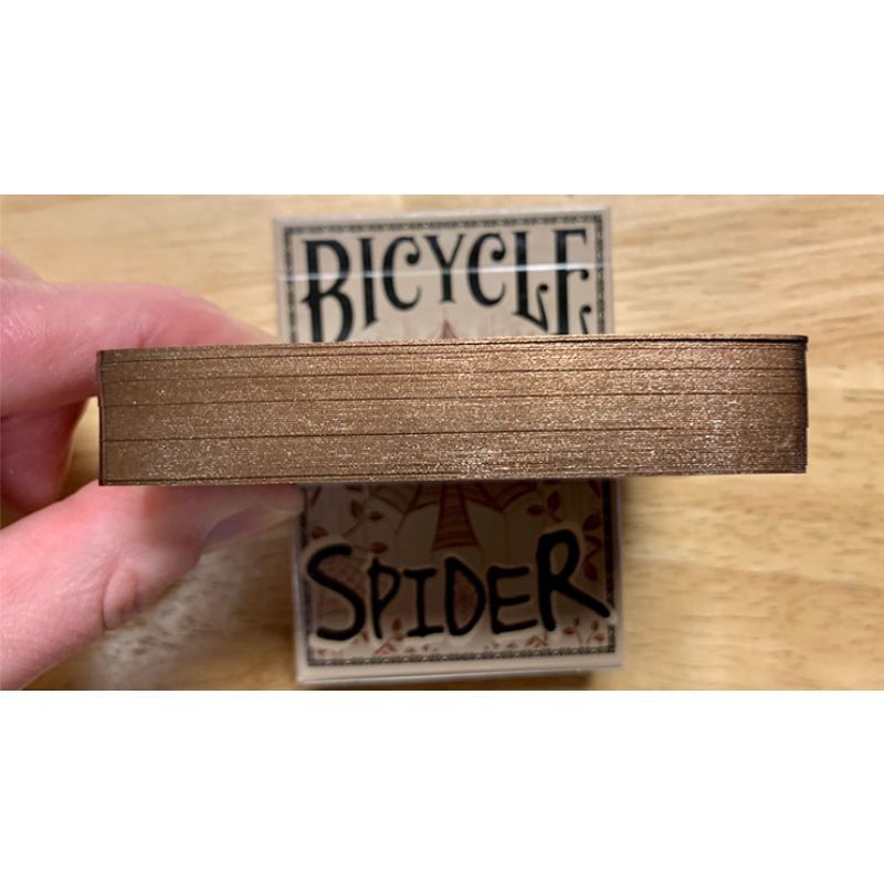 Foto Gilded Bicycle Spider (Tan) Playing Cards