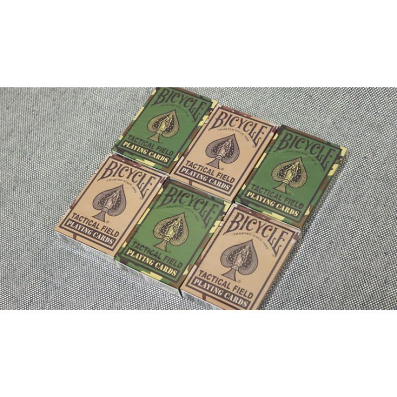 Foto Bicycle Tactical Field Green Camo/Brown Camo (6 Decks) by US Playing Card Co