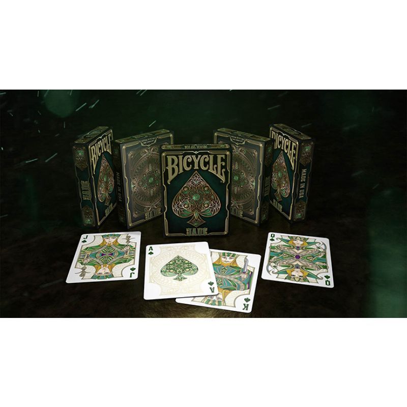 Foto Bicycle Jade Playing Cards by Gambler's Warehouse