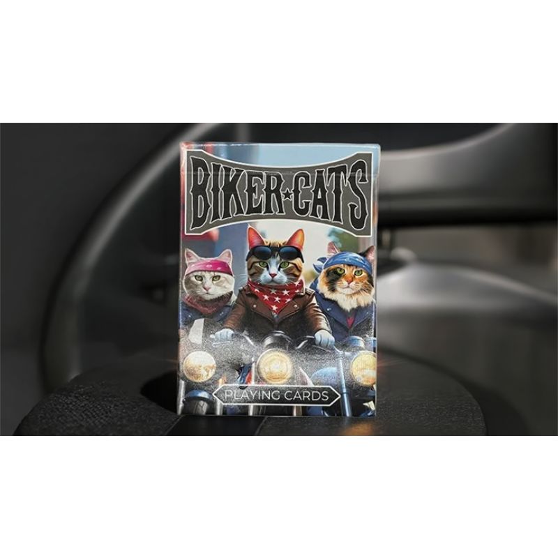 Foto Biker Cats Playing Cards by Collectable Playing Cards