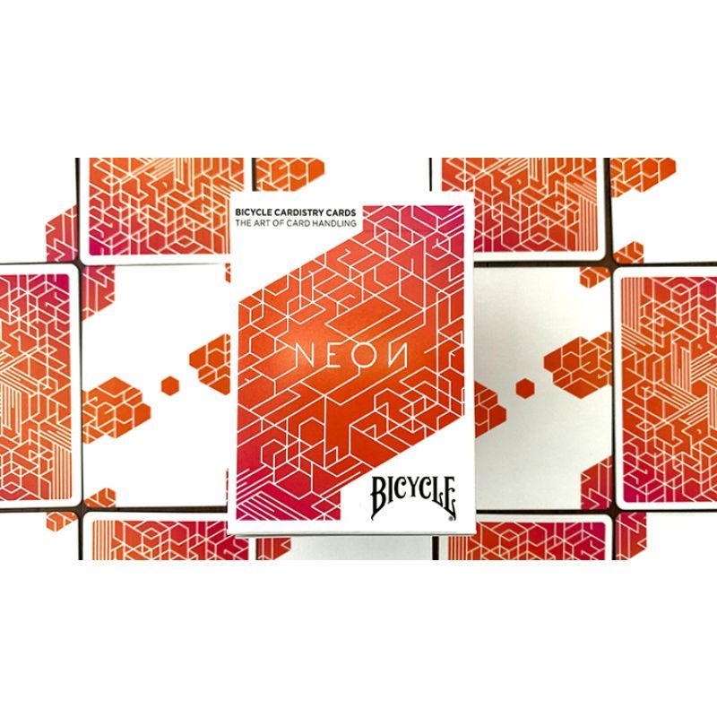 Foto Orange Bump Neon Playing Cards by US Playing Card Co (VT)