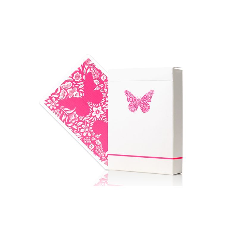 Foto Butterfly Worker Marked Playing Cards (Pink) by Ondrej Psenicka (VT)