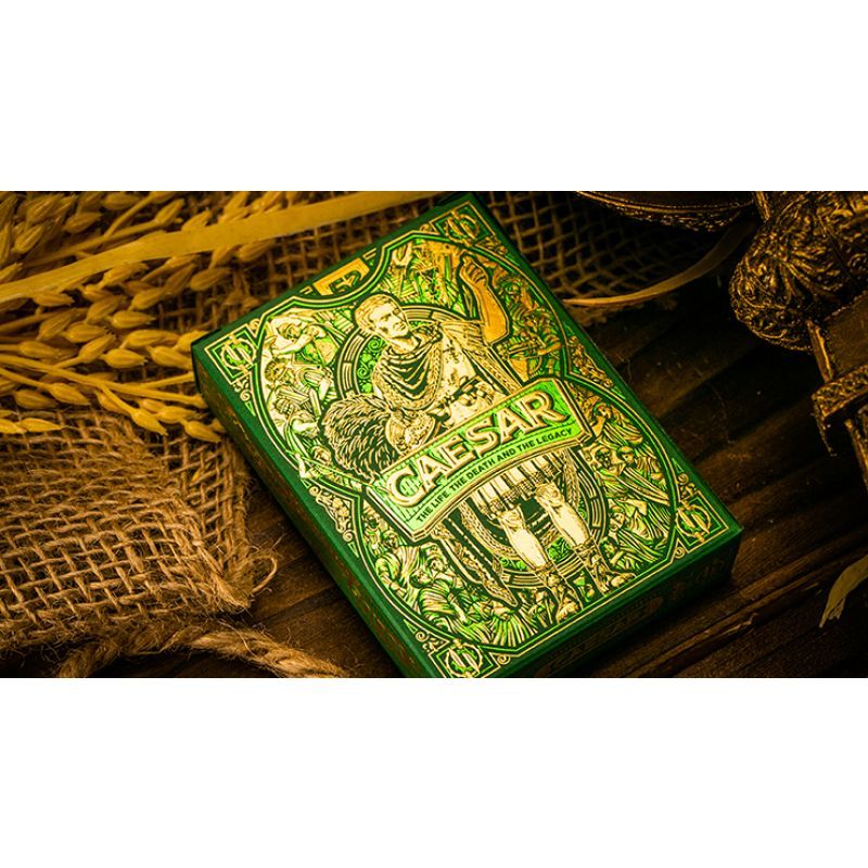 Foto Caesar (Green) Playing Cards by Riffle Shuffle (VT)