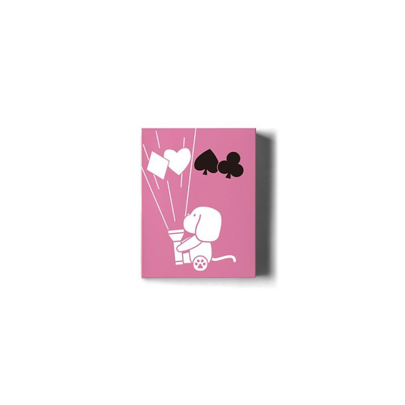 Foto Diary of Kitten and Puppy - Puppy Pink Edition Playing Cards