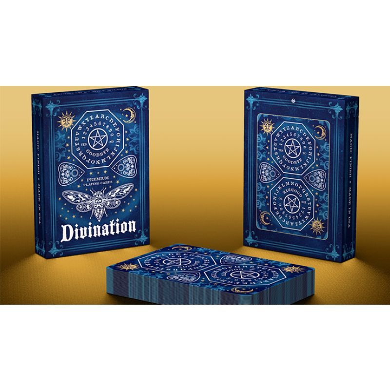 Foto Divination (Blue) Playing Cards by Midnight Cards (VT)
