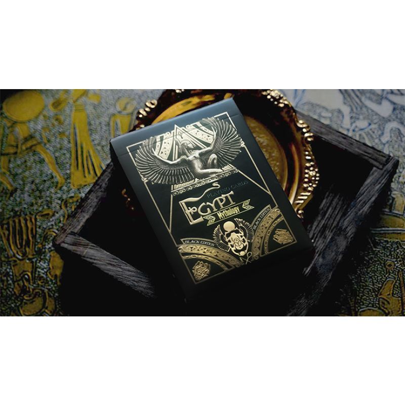 Foto Egypt Mythology Black Edition (Pharaoh, Dark Gray) Playing Cards (VT)