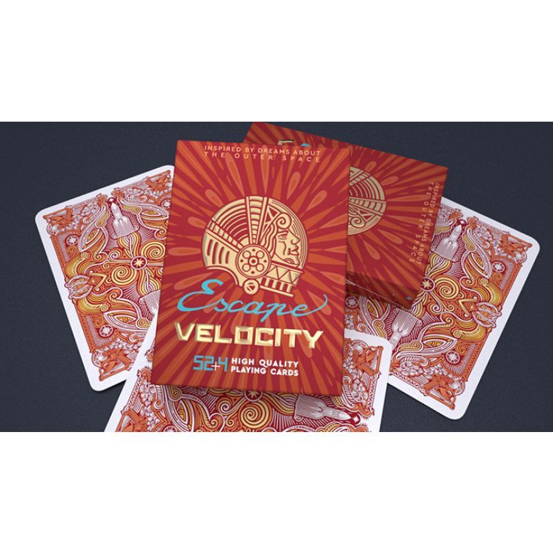 Foto Escape Velocity (Red) Playing Cards (VT)