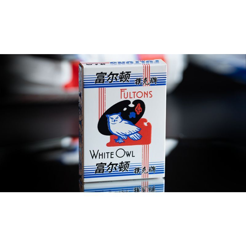 Foto FULTON'S WHITE OWL PLAYING CARDS