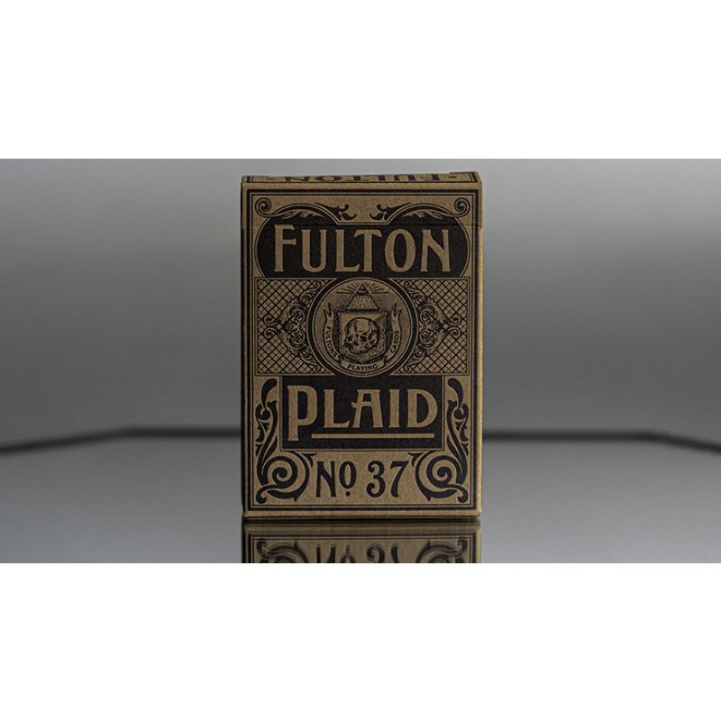 Foto Fulton Plaid (Bourbon Brown)  Playing Cards