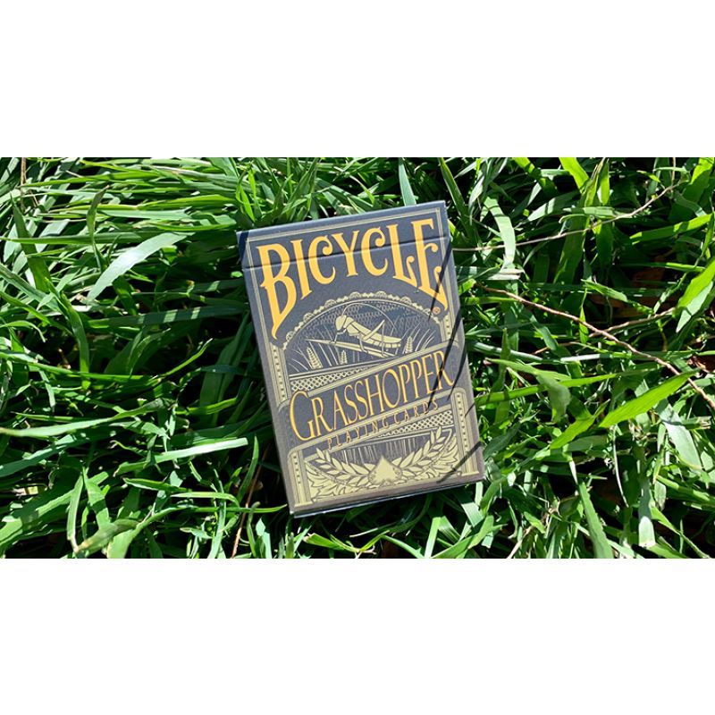 Foto Gilded Grasshopper Dark (Olive) Playing Cards