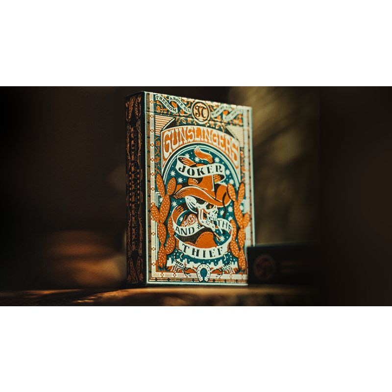 Foto Gunslingers Poker (Blue) Playing Cards