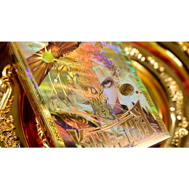 Foto King Arthur V2 (Golden Dawn) Playing Cards by KING STAR