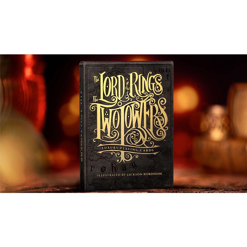 Foto The Lord of the Rings - Two Towers Playing Cards (Gilded Edition) by Kings Wild