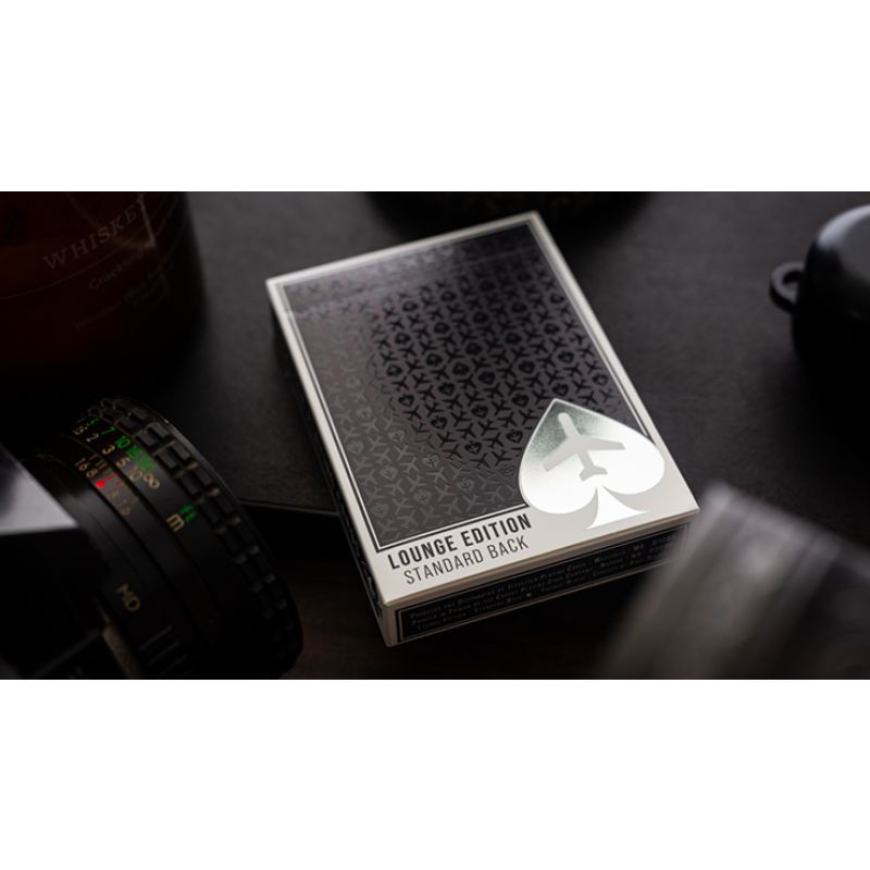 Foto Lounge Edition Marked (Tarmac Black) by Jetsetter Playing Cards