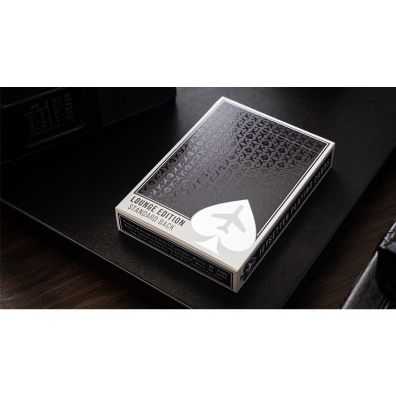 Foto Lounge Edition Unmarked (Tarmac Black) by Jetsetter Playing Cards