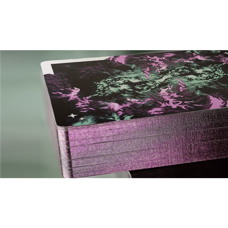 Foto Gilded Nebula Stellar Purple Playing Cards(purple star) (VT)