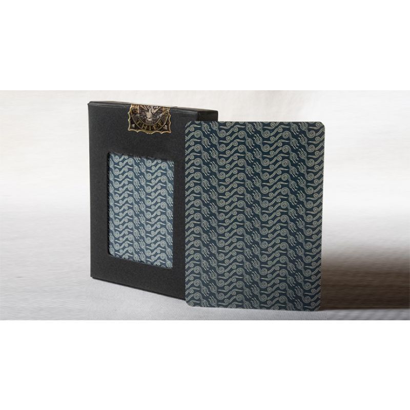 Foto No Borders Edition 2 Crown Back (Blue) Playing Cards by Joker and the Thief