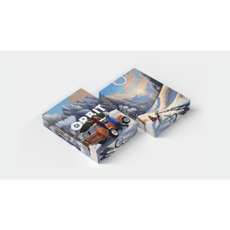 Foto Orbit Christmas V3 Playing Cards