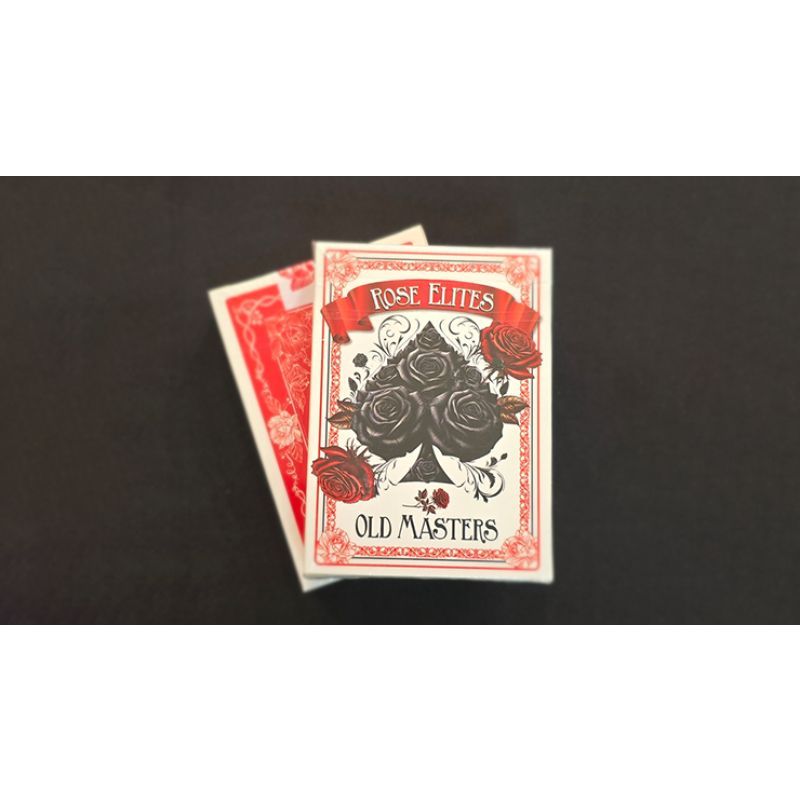 Foto Rose Elites - Old Masters (Red) Marked Deck Playing Cards