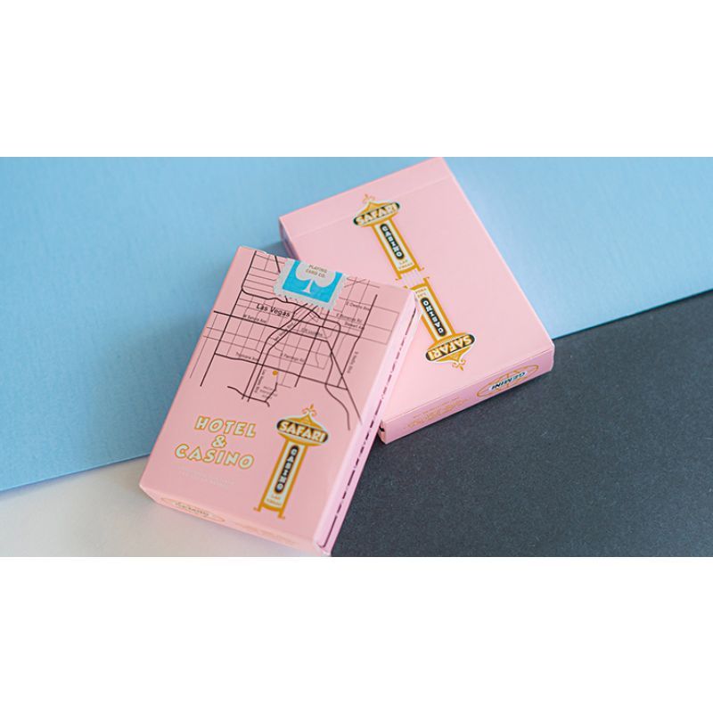 Foto Safari Casino Pink Playing Cards by Gemini (VT)