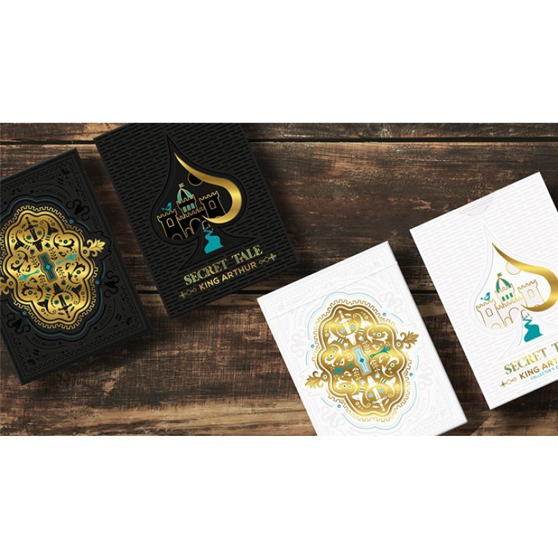 Foto Secret Tale Black Knight Playing Cards