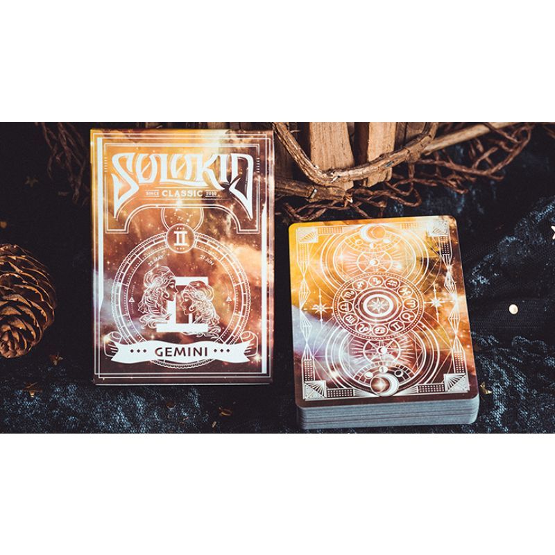Foto Solokid Constellation Series V2 (Gemini) Playing Cards by Solokid Playing Card Co.