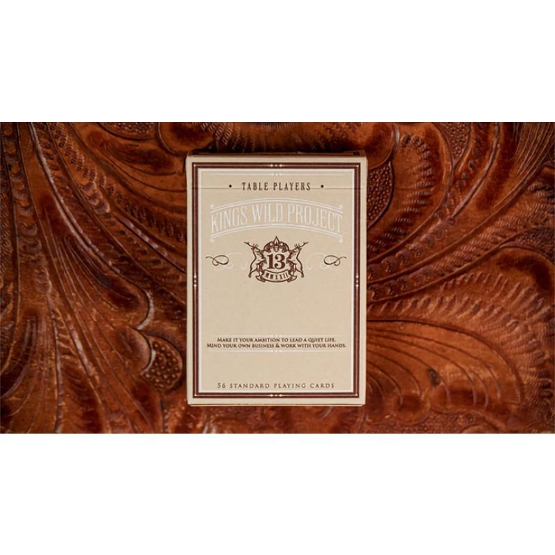 Foto Limited No.13 Table Players Vol.13 Playing Cards by Kings Wild Project