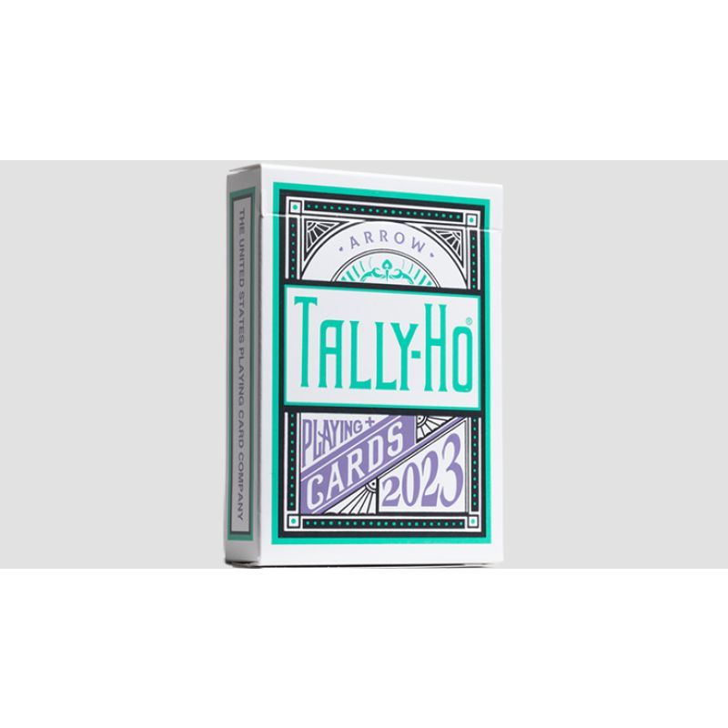 Foto Tally Ho Fan Back Arrow Playing Cards by US Playing Card Co.