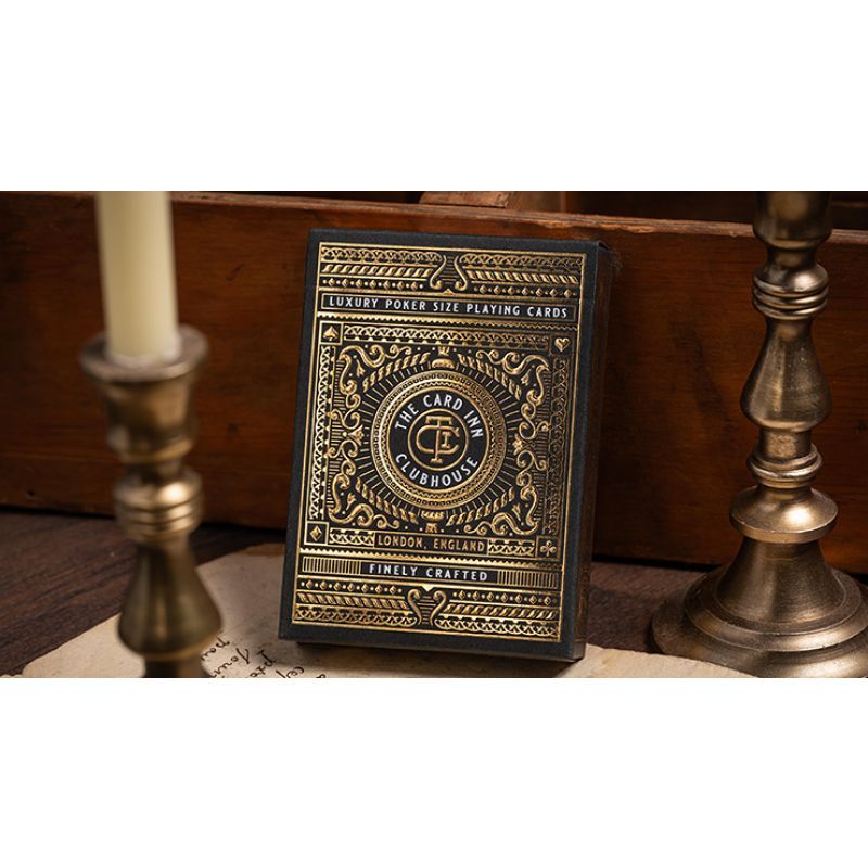 Foto TCI Clubhouse (Black) Playing Cards