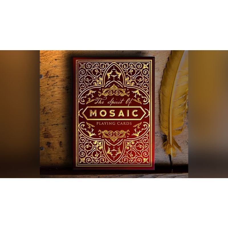 Foto The Spirit of The Mosaic (Red) Playing Cards