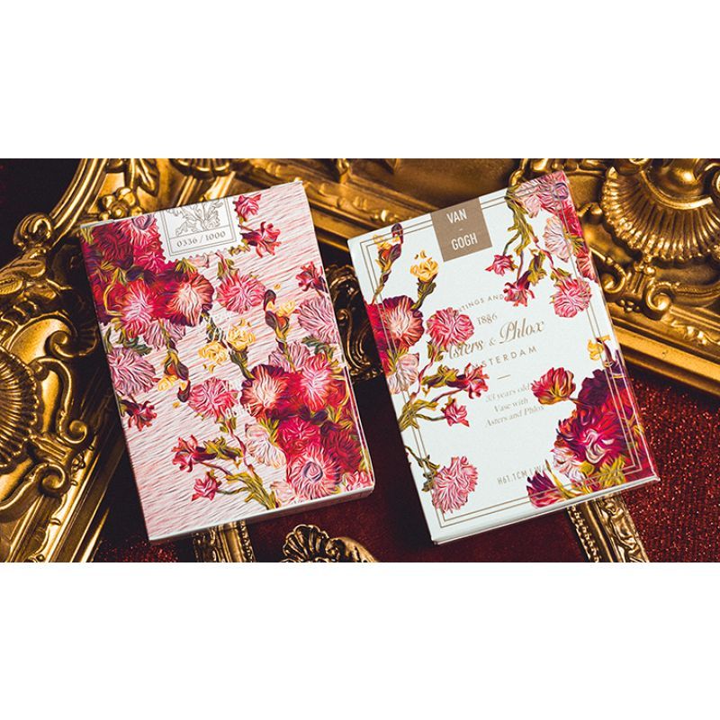 Foto Van Gogh Asters & Phlox (Numbered- Seal)  Playing Cards (VT)