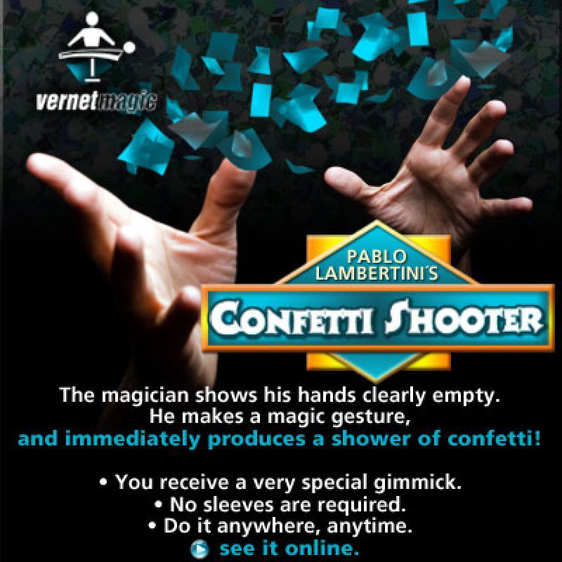 Foto Confetti Shooter by Vernet Magic - Trick