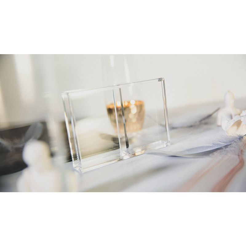 Foto Crystal Playing Card Display 2 Deck Case by TCC - Trick