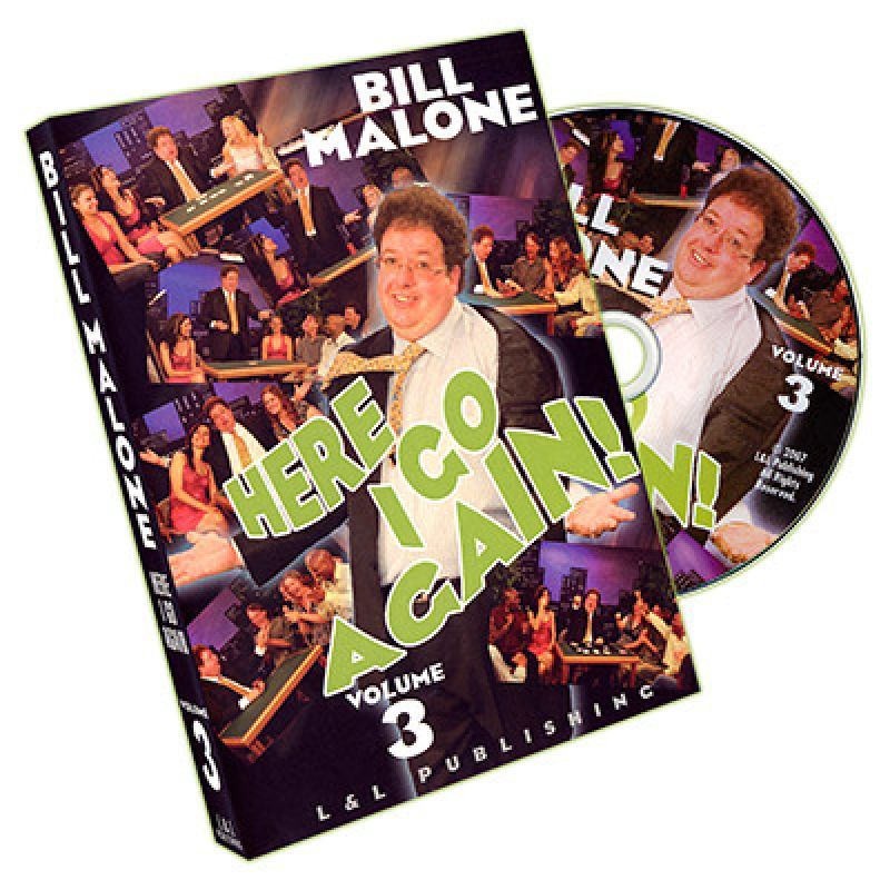 Foto Here I Go Again - Volume 3 by Bill Malone - DVD