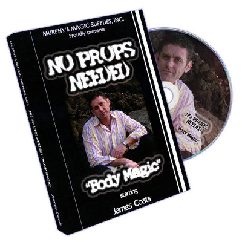 Foto No Props Needed (Body Magic) by James Coats - DVD