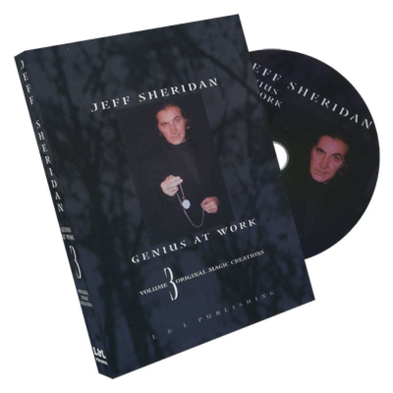 Foto Jeff Sheridan Genius at Work Vol 3 Original Magic - DVD