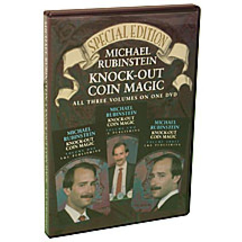 Foto Knock Out Coin Magic by Michael Rubenstein - DVD